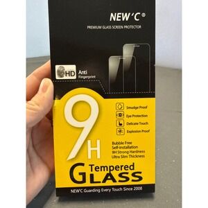 NEW'C iPhone 16 Pro Privacy Screen Protector 3 Pack 9H Tempered Glass Anti Spy